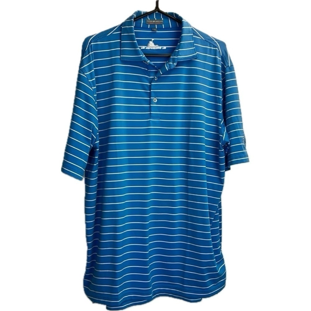 Peter Miller Men’s Summer Comfort Polo Golf Shirt Trump Commonwealth Cup…